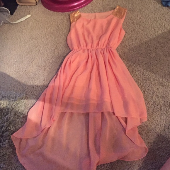 Pink/ almost coral dress