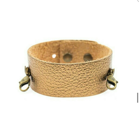 "Metallic Gold" thin cuff