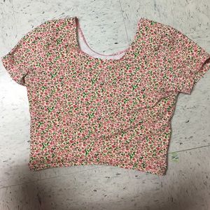 festival cropped top