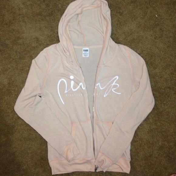 Full-zip Victoria Secret Pink Hoodie