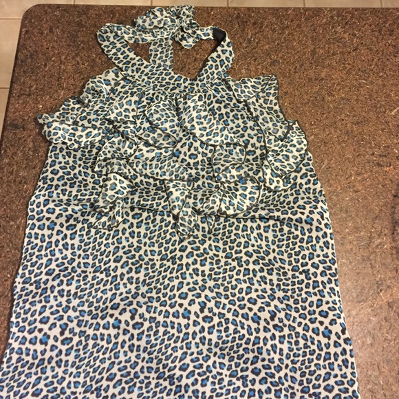 The Limited Turquoise Animal Print ⭐️ MED