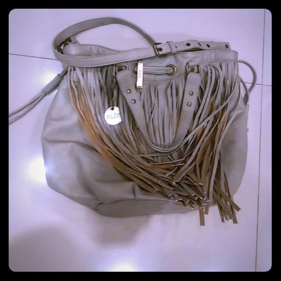 R&Em Rebecca Minkoff fringe bucket bag