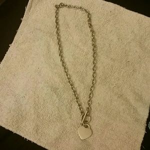 Sterling silver heart