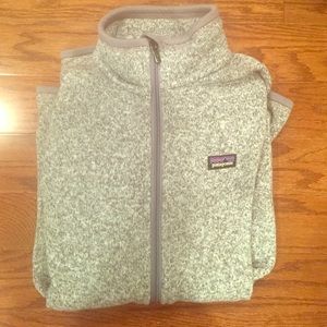 Patagonia Grey 'Better Sweater' Fleece Jacket