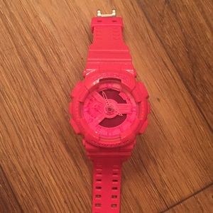 G-Shock all pink watch 🎀