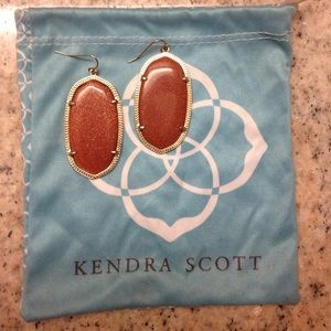 Kendra Scott - Danielle Earrings in Goldstone