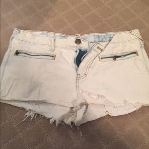 Free people denim shorts