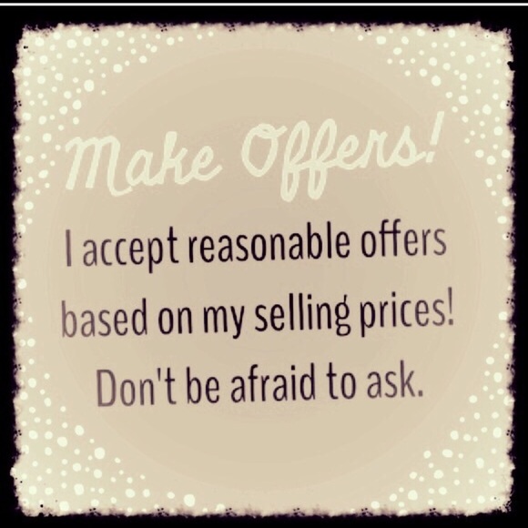 Accepting offers!