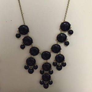 Black bubble necklace
