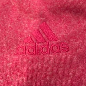 Adidas pink climawarm performance sweat pants.