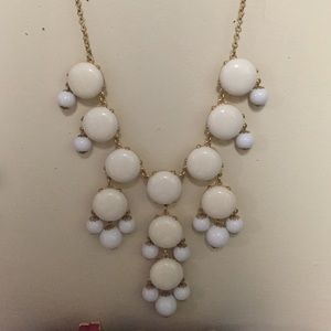 White bubble necklace