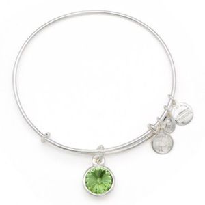 SILVER BIRTHSTONE ALEX AND ANI (August)