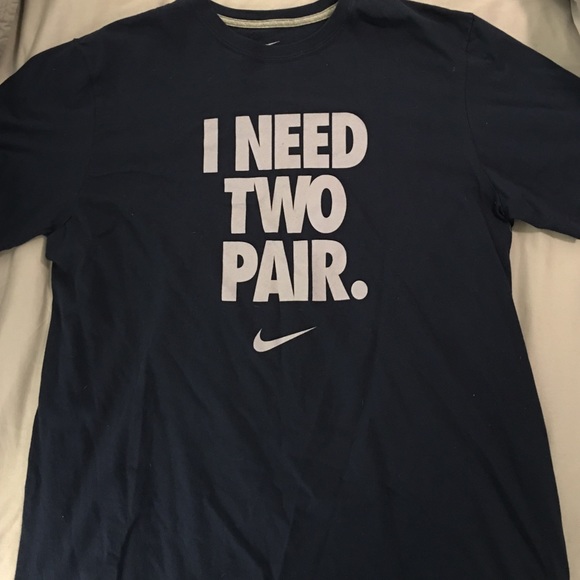 Nike I Need Two Pair Mens T-shirt - Picture 1 of 2