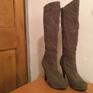 Knee High Suede Boots