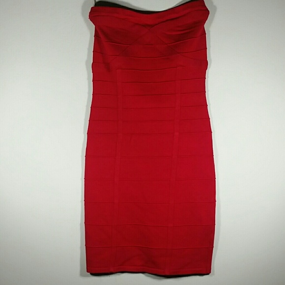 BNWOT Red Short Bodycon  Dress Small