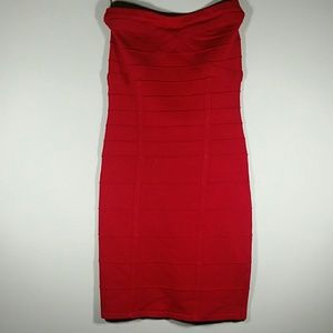 BNWOT Red Short Bodycon  Dress Small