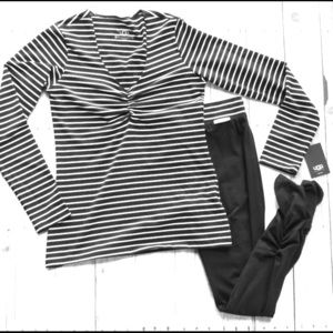 UGG Australia Long Sleeve Pajamas PJs 2-Pc Set