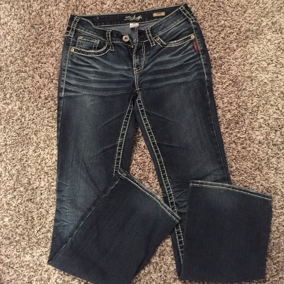 Silver jeans