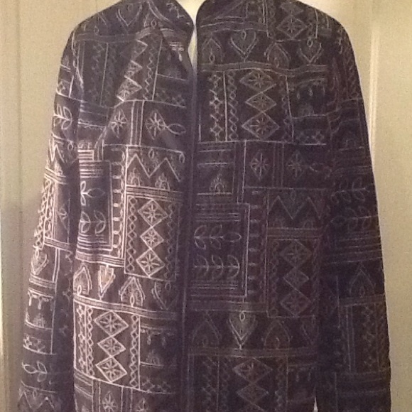 Alfred Dunner Black Jacket