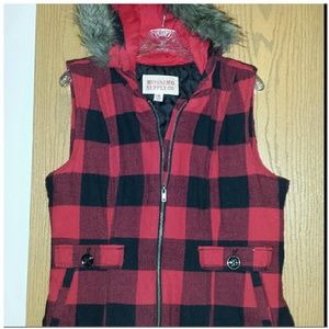 Cute plaid vest