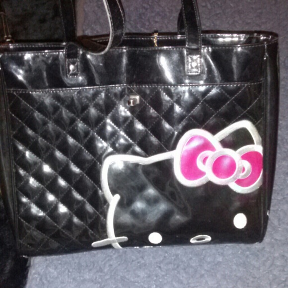 Hello kitty large size patent leather