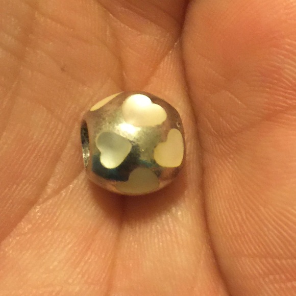 Pandora Mother Of Pearl charm RETIRED