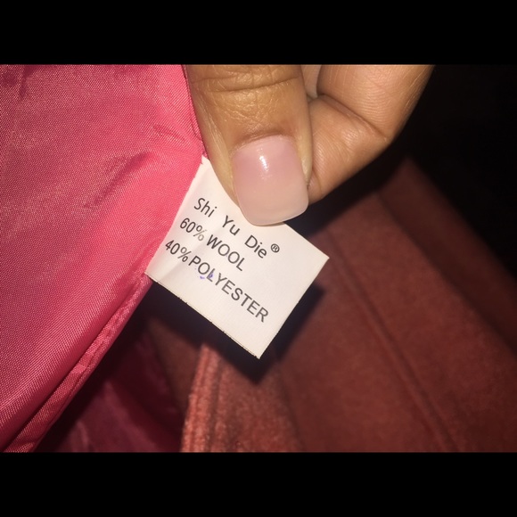 Brand New Coral peacoat - Picture 3 of 3