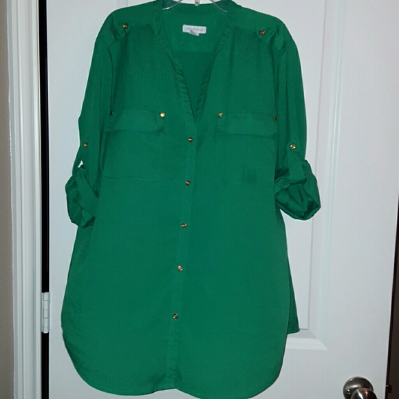 Emerald Green blouse