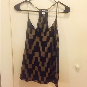 🆕Black/olive green spaghetti strap NWT