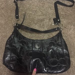 Guaranteed Authentic Coach Black Crossbody Handbag