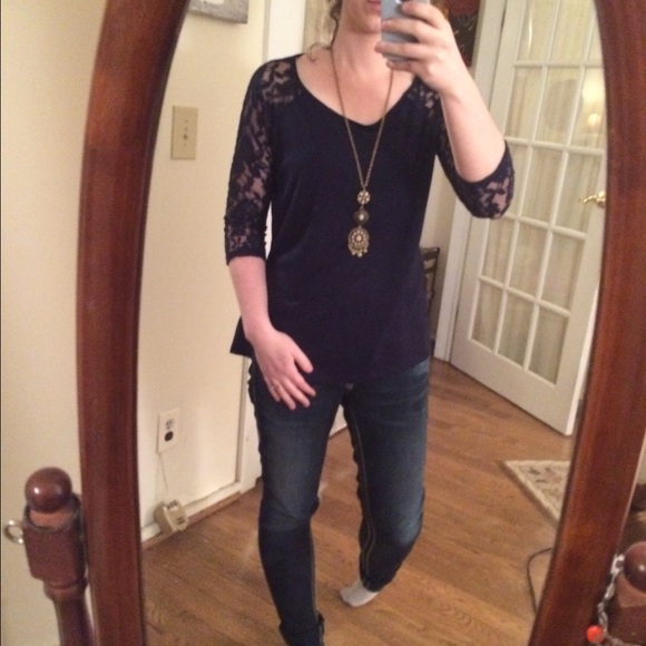 🌷sale🌷 CHARMING CHARLIE navy blue too - Picture 2 of 3