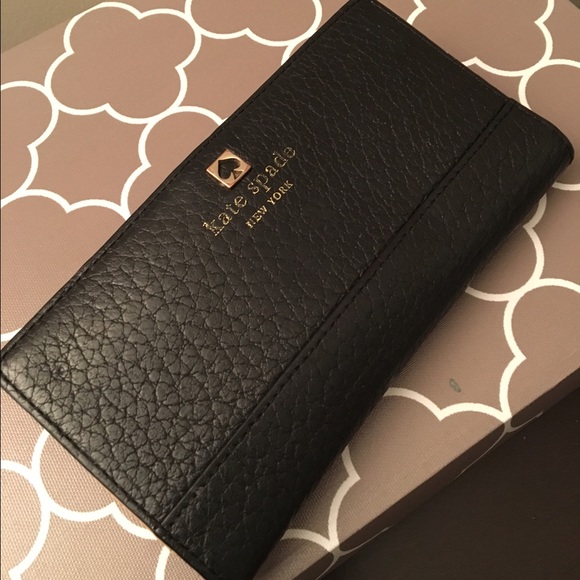 Kate spade black wallet