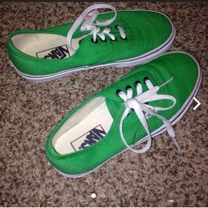 green vans.