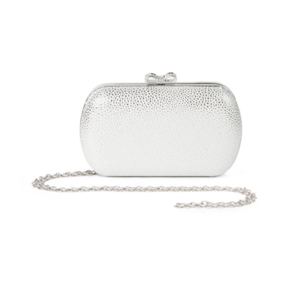 Silver Pebble Clutch