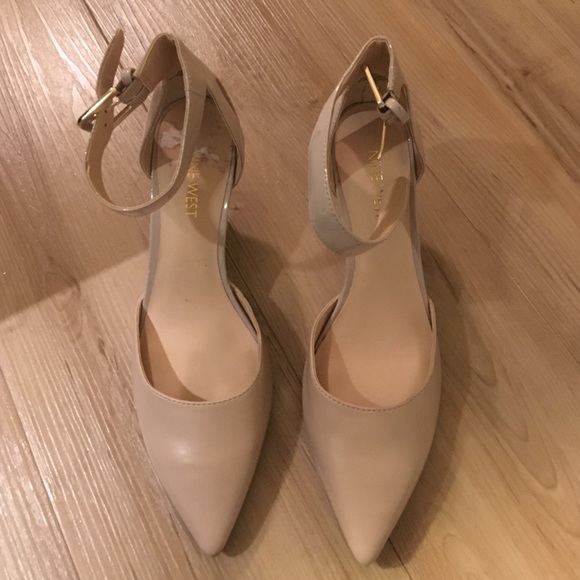 Nude Nine West shoes