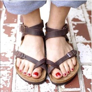 Birkenstock Yara Brown Sandals