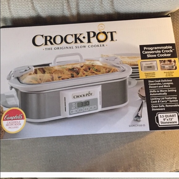 Brand new 9"x13" crock pot!