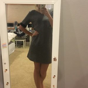 Grey Sweatshirt Dress