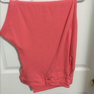 Cato stretch jegging. Coral color