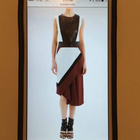J Mendel Flawless Contemporary Dress- very unique!