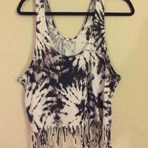 Tie dye topshop tank