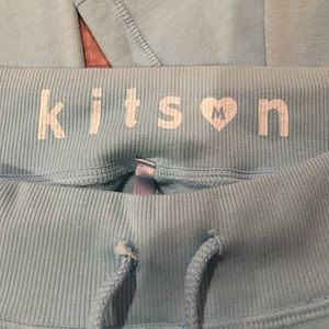 Kitson sweats baby blue.  Gorgeous rhinestones, M