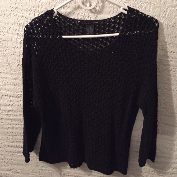 Black sweater