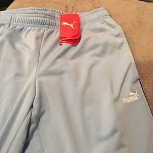 Puma track pants.  Size medium.
