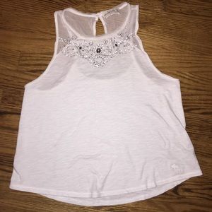 Abercrombie and Fitch jeweled tank