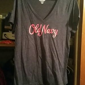 Old navy v neck short sleeve shirt
