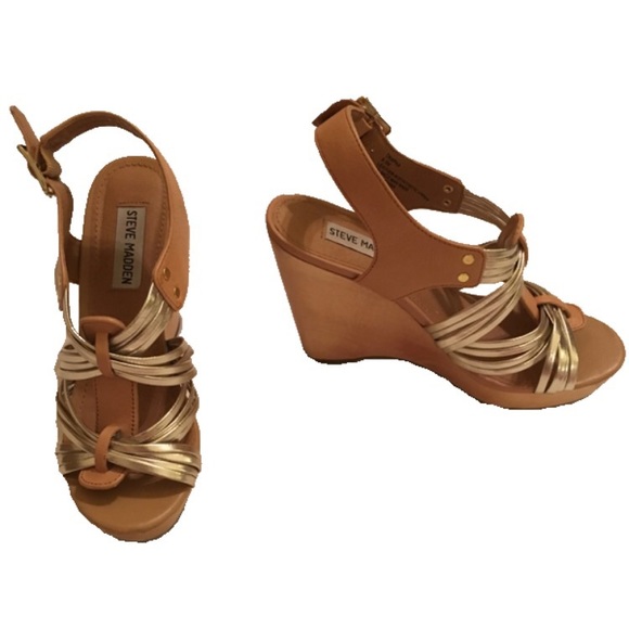 Steve Madden Leather Wedges