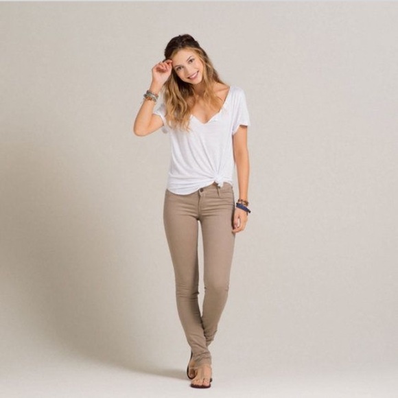 Khaki Hollister pants