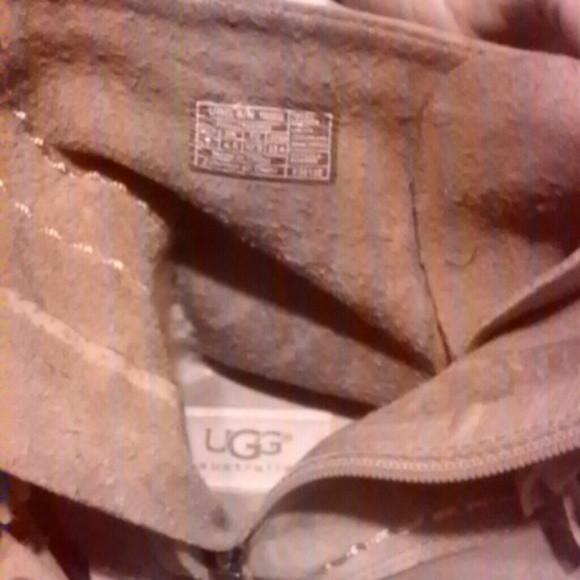 Ankle ugg suade tan boots - Picture 2 of 4