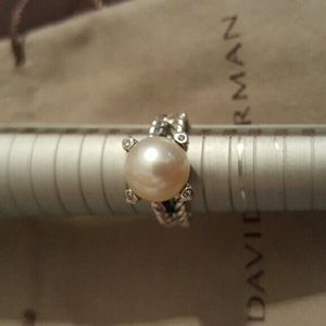 David Yurman 10mm Pearl Ring
